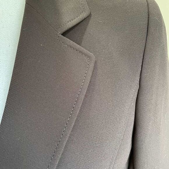 TAHARI ASL Brown Fitted Blazer 6 - Picture 11 of 11